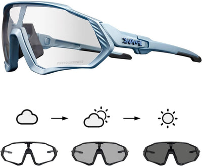 Photochromic Cycling Glasses