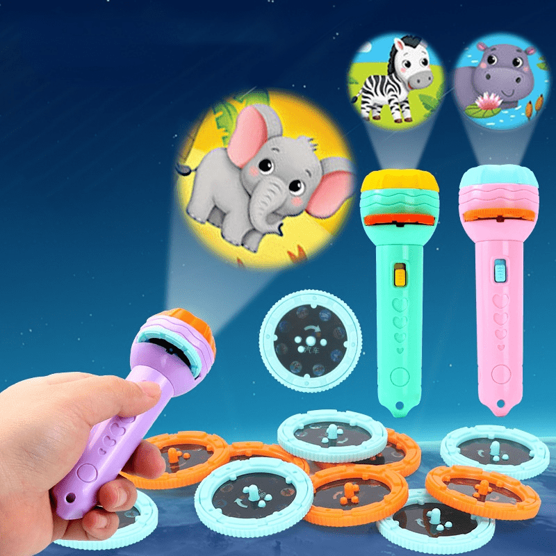 Flashlight projector toy