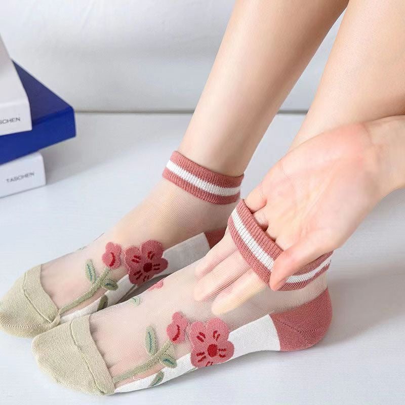 Breathable Mesh Ankle Socks