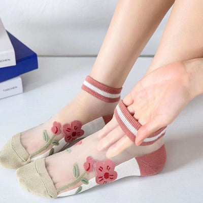 Breathable Mesh Ankle Socks