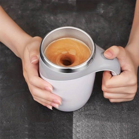 '- Automatic Magnetic Stirring Coffee Mug