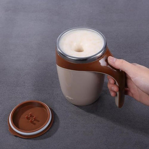 '- Automatic Magnetic Stirring Coffee Mug