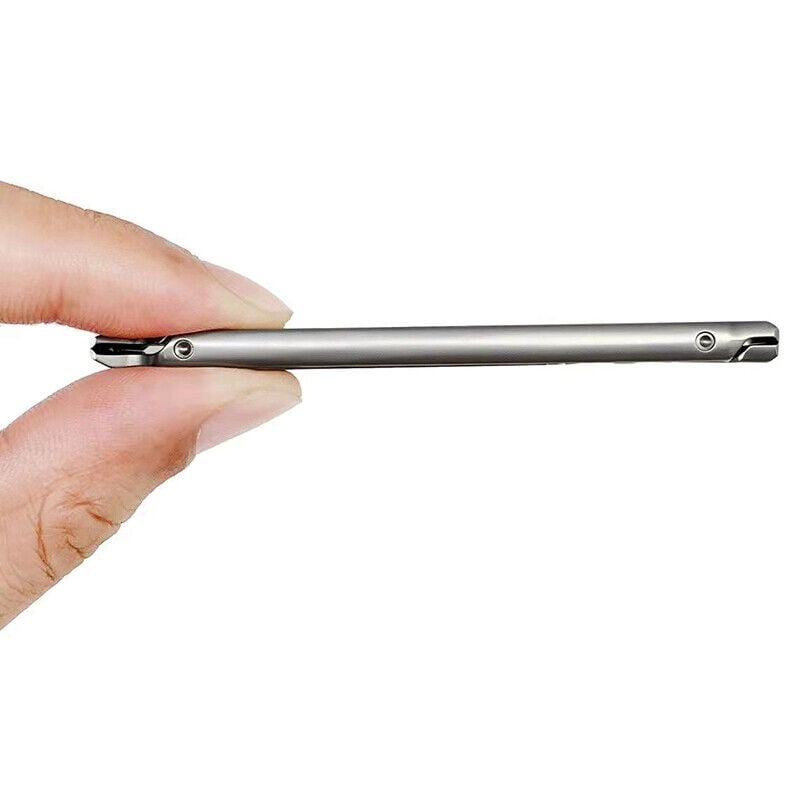 Fingernail Clippers Double Ended Stainless Steel for Home