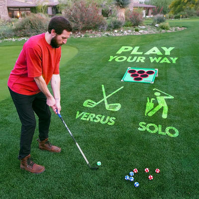 Portable Golf Pong Game Set