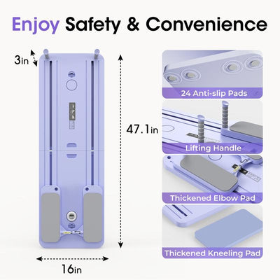 Foldable Assisted Ab Roller – Ultimate Core Trainer