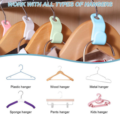 Space-Saving Hanger Hooks – Transform Your Closet Instantly