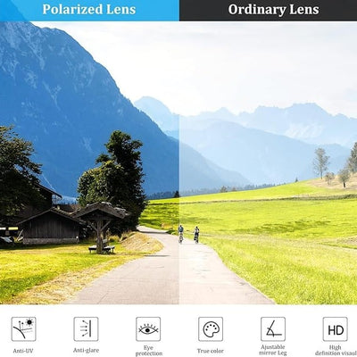 2025 New Polarized Clip Cap Sunglasses