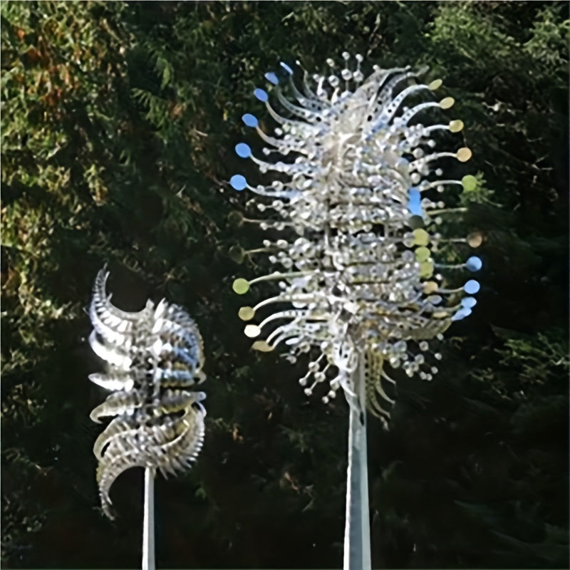 Magical Kinetic Metal Windmill