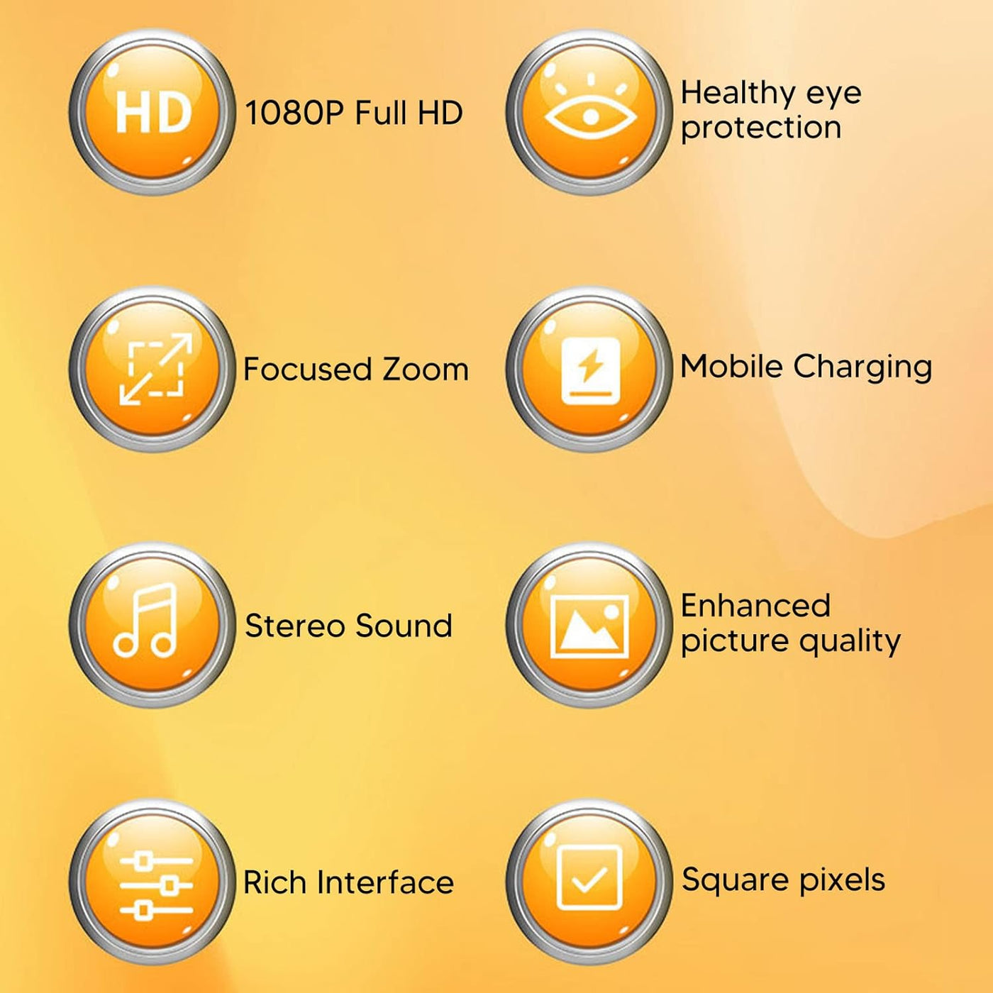 Portable HD Mini Projector for Entertainment Everywhere