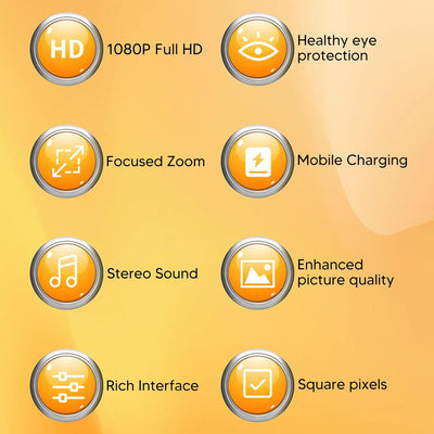 Portable HD Mini Projector for Entertainment Everywhere