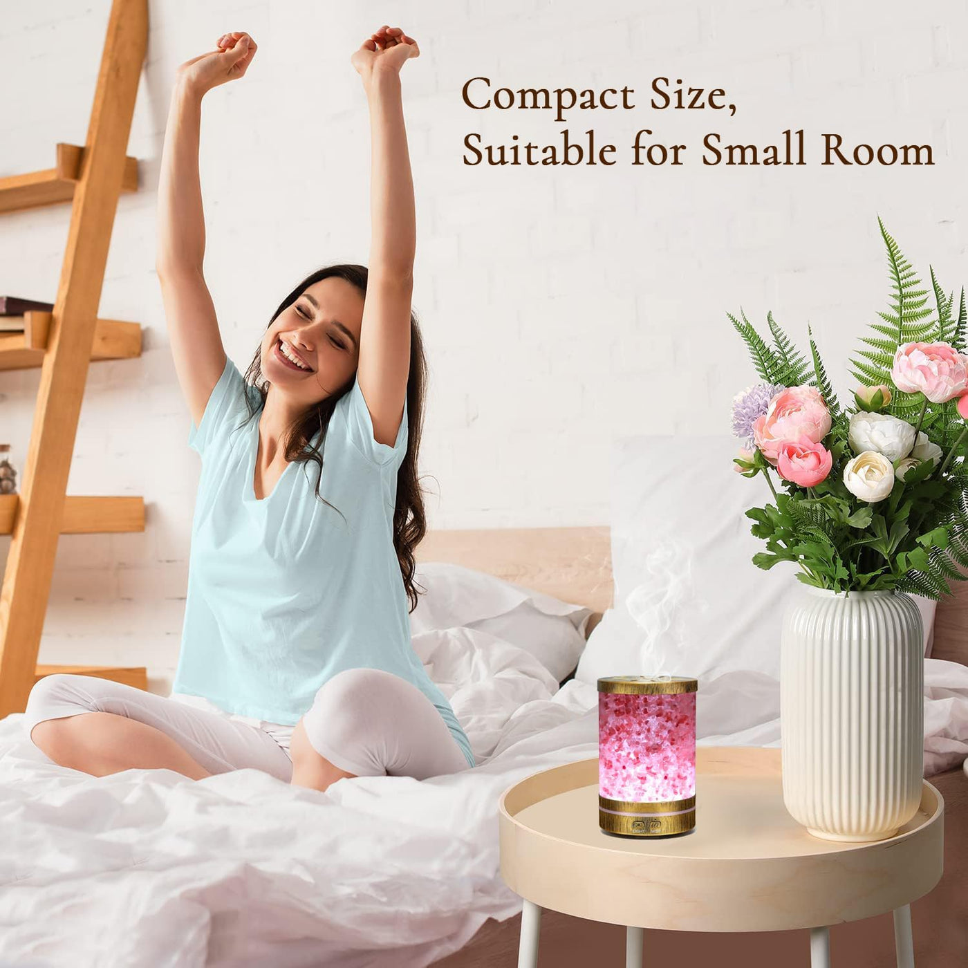 Aromatherapy Diffuser Himalayan Pink Salt Crystal