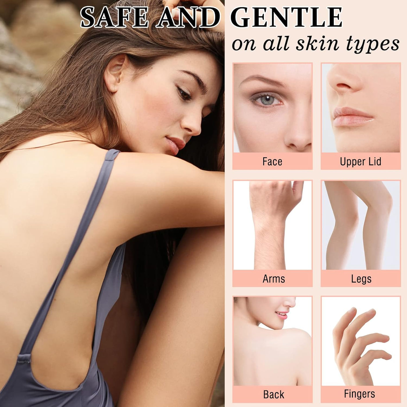 Professional Threading Epilator with LED Precision Light