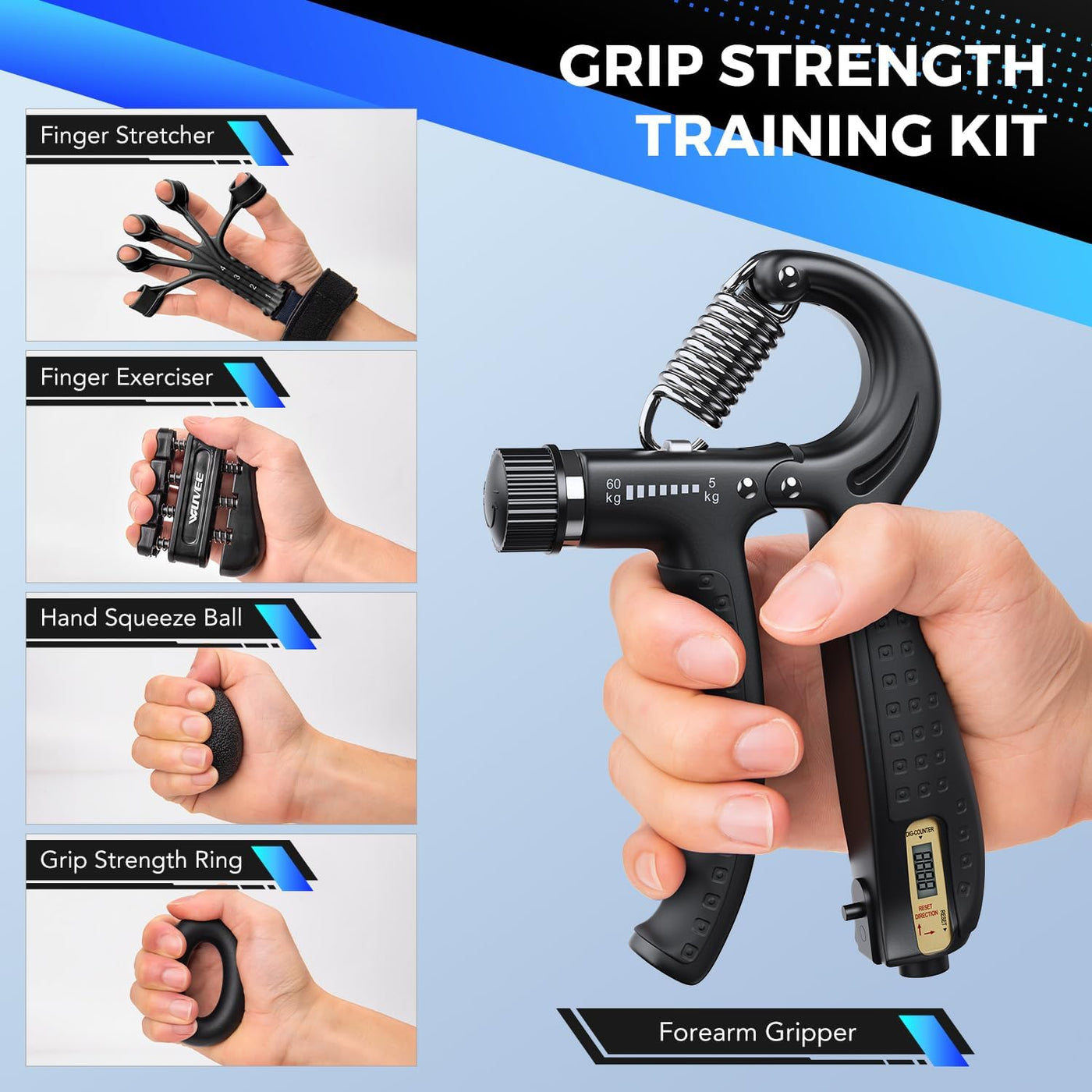 Forearm Strengthener Grip Strength Trainer