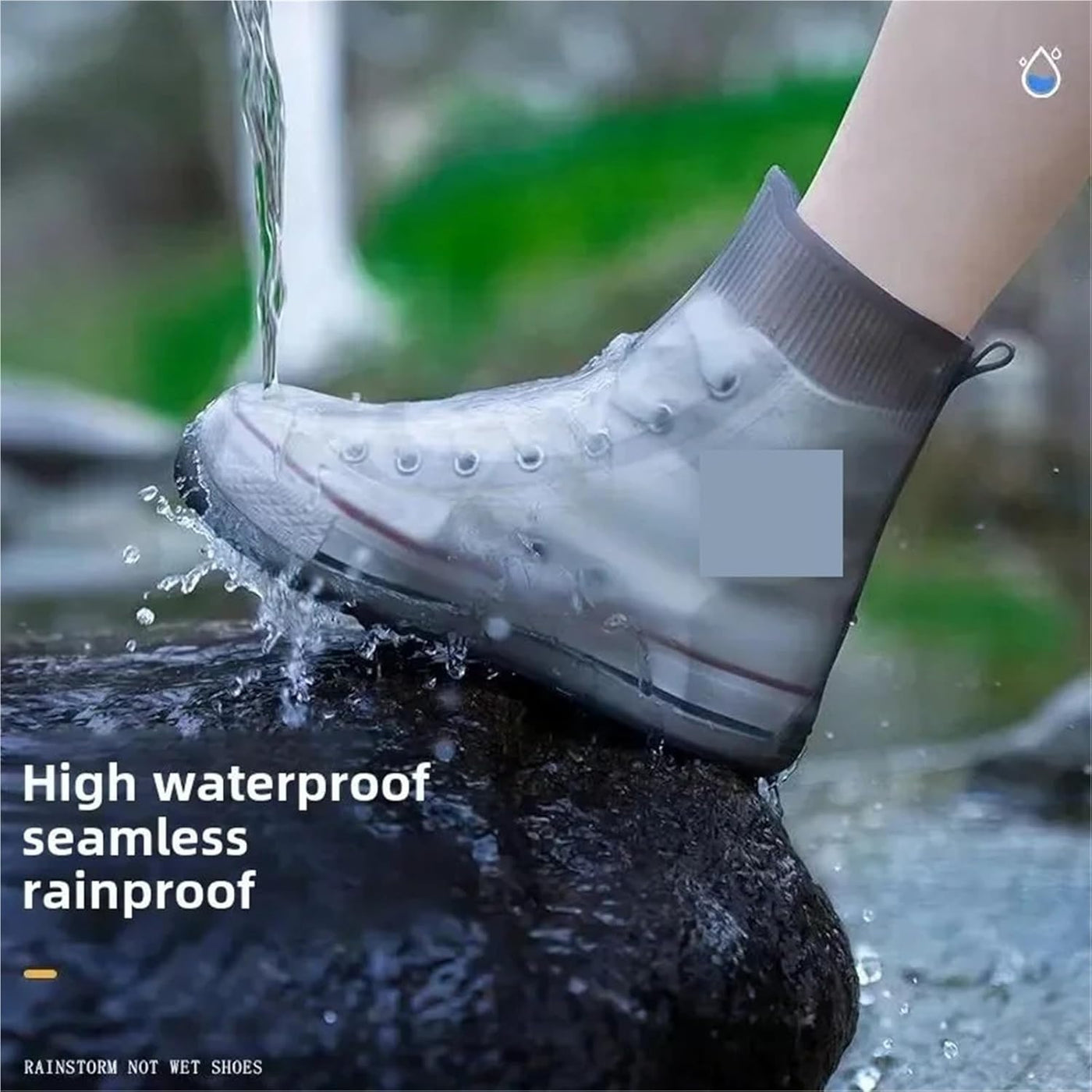 Reusable Waterproof Silicone Shoe Covers