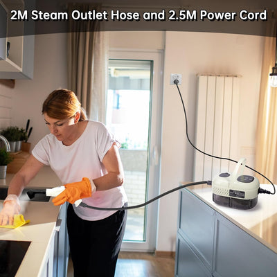 High-Efficiency Handheld Steam Cleaner