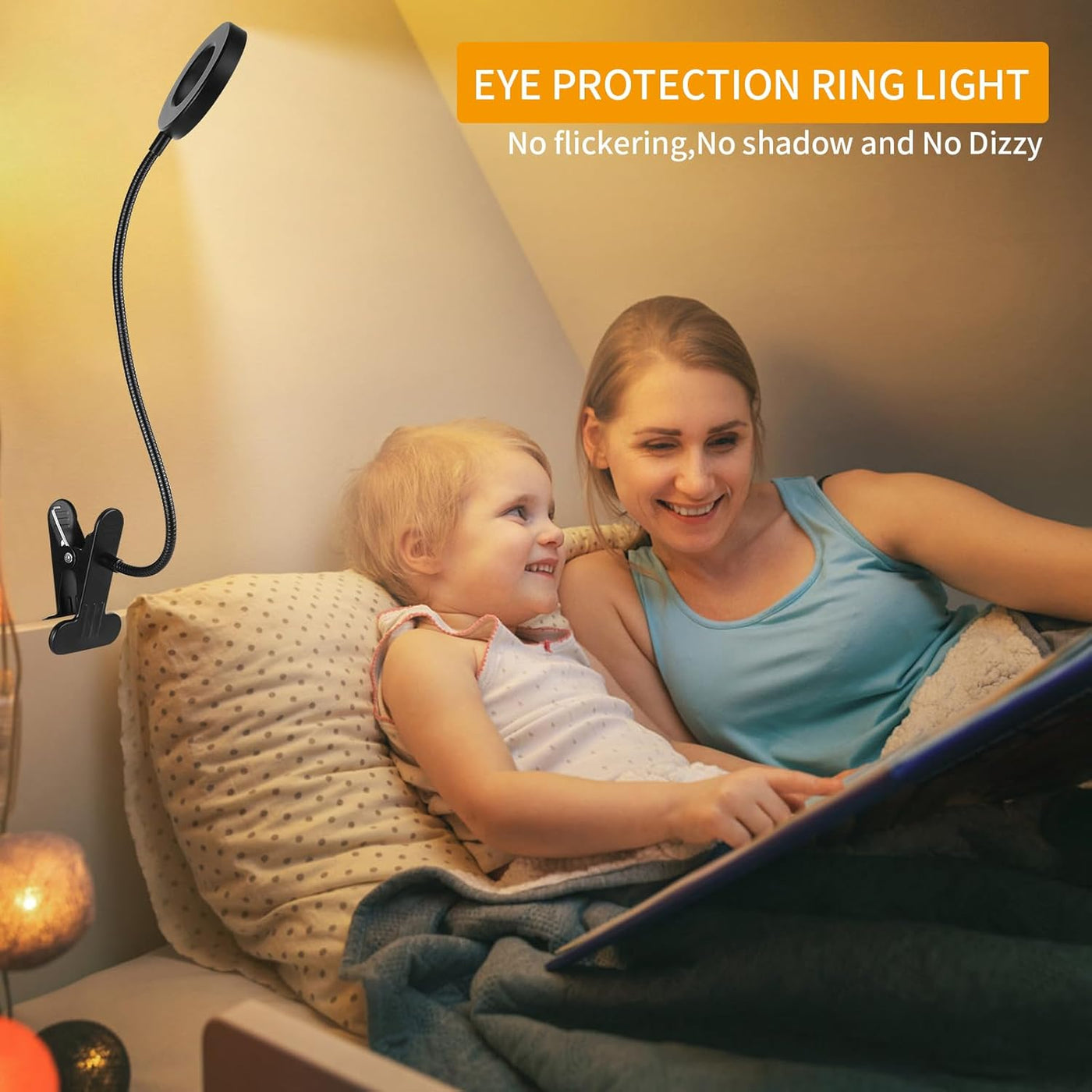 Desk Lamp Clip on Light