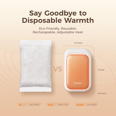 Ultra-Slim Magnetic Rechargeable Hand Warmer