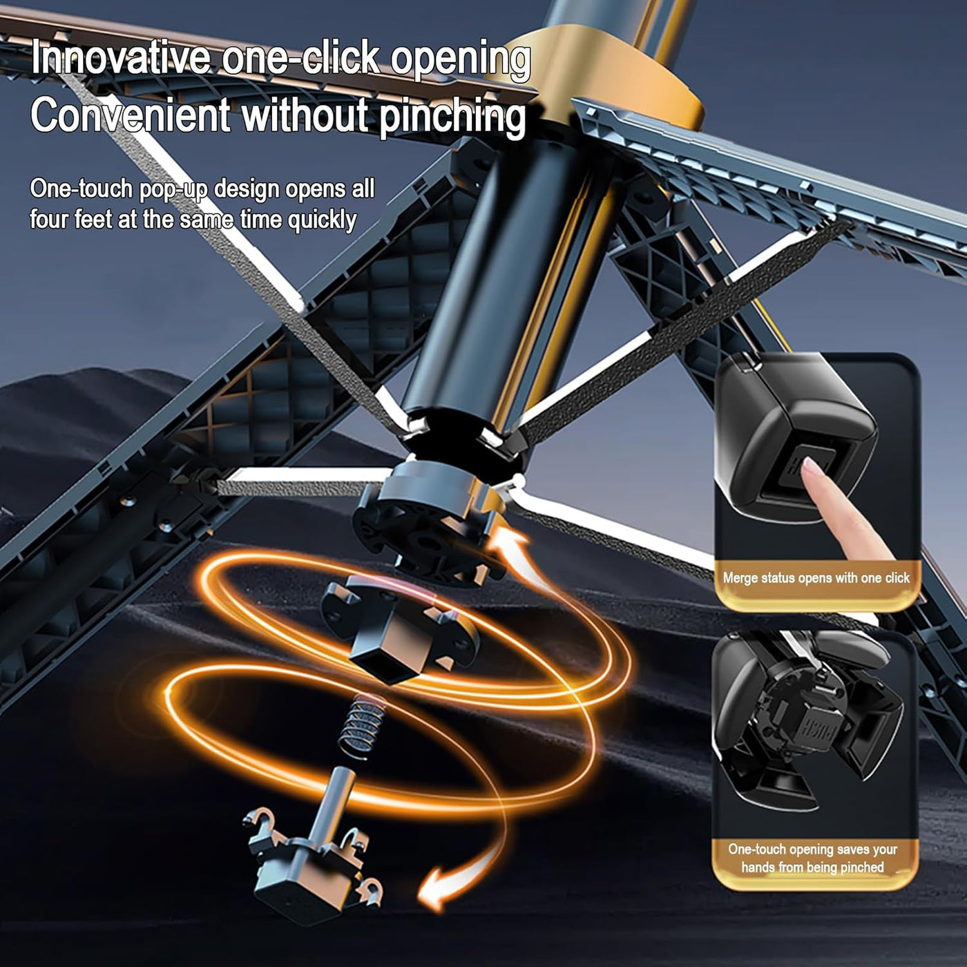 70" Foldable Bluetooth Quad-Pod Selfie Stand