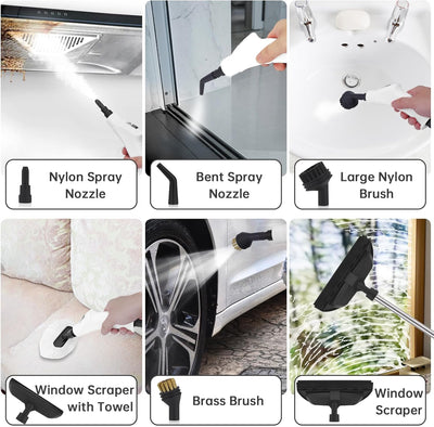 High-Efficiency Handheld Steam Cleaner