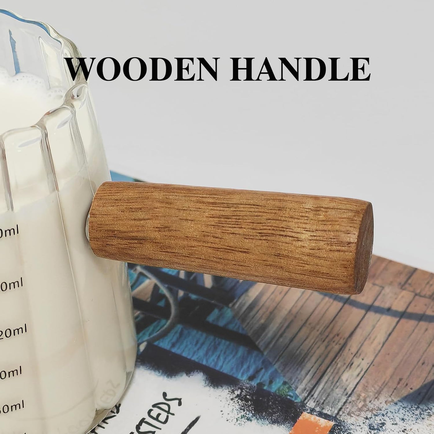 Espresso Cups With Wood Handle 6oz