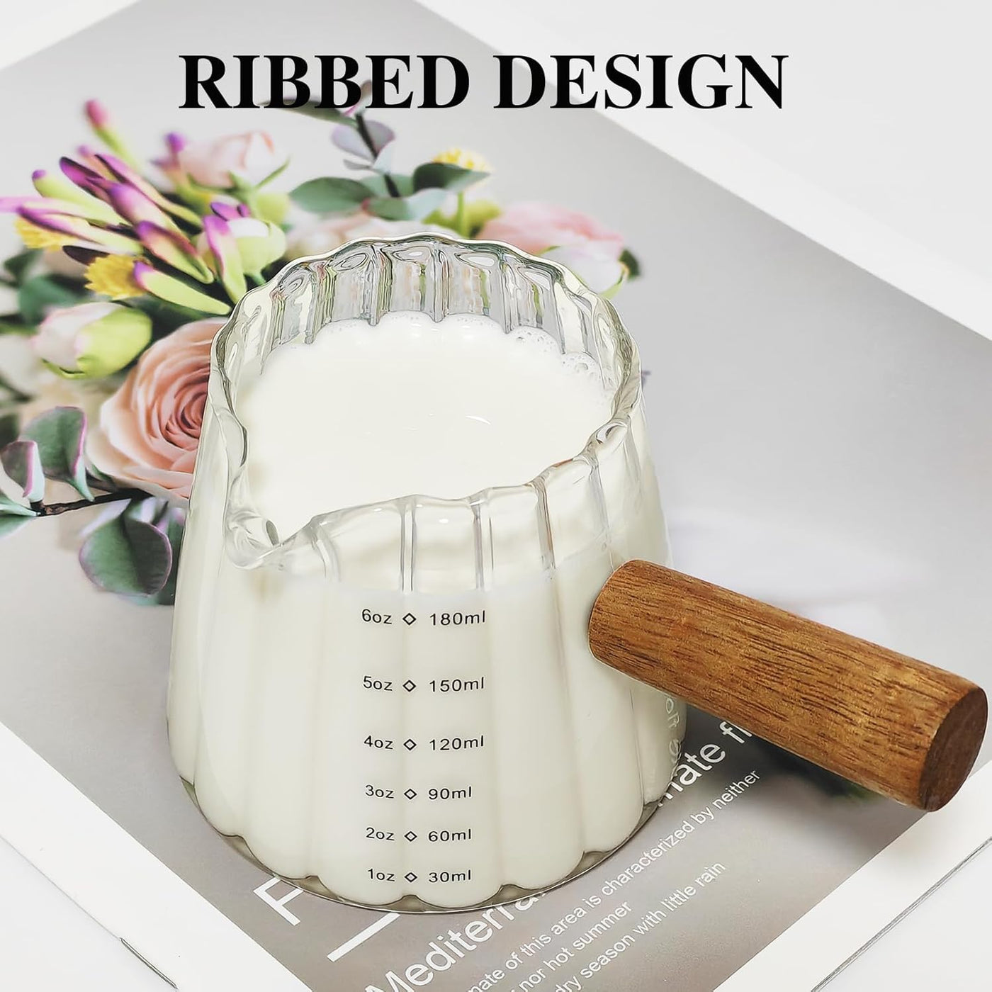 Espresso Cups With Wood Handle 6oz