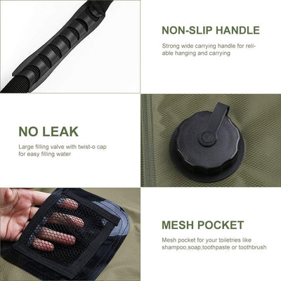Solar Shower Bag