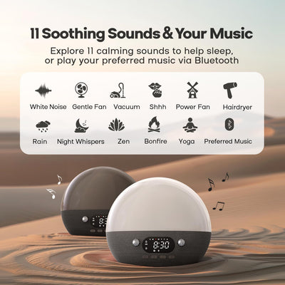 Sunrise Alarm Clock Sunset Sound Machine