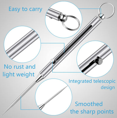 Keychain Titanium Telescopic