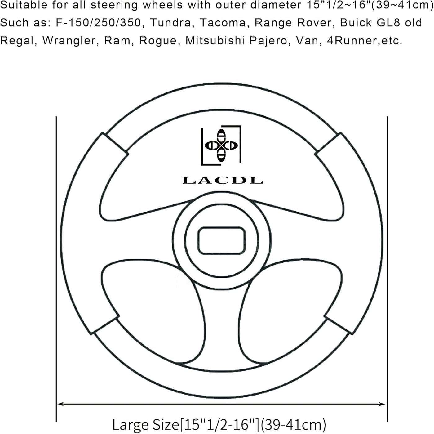 Premium Soft Plush Steering Wheel Cover