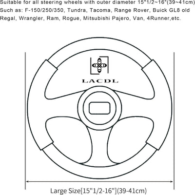 Premium Soft Plush Steering Wheel Cover