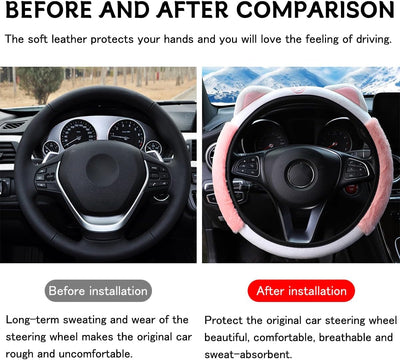 Car Steering Wheel Cover
