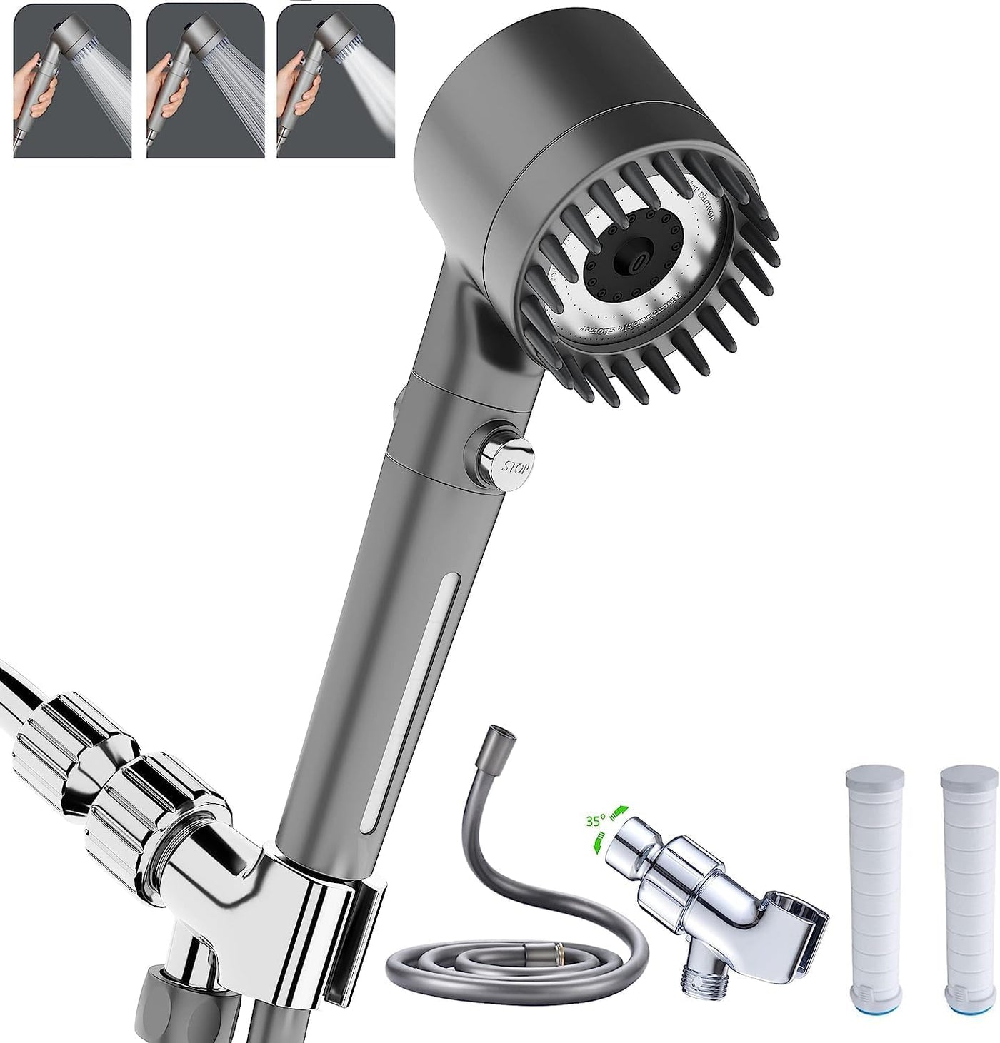 PureStream Pro Shower Head with Handheld