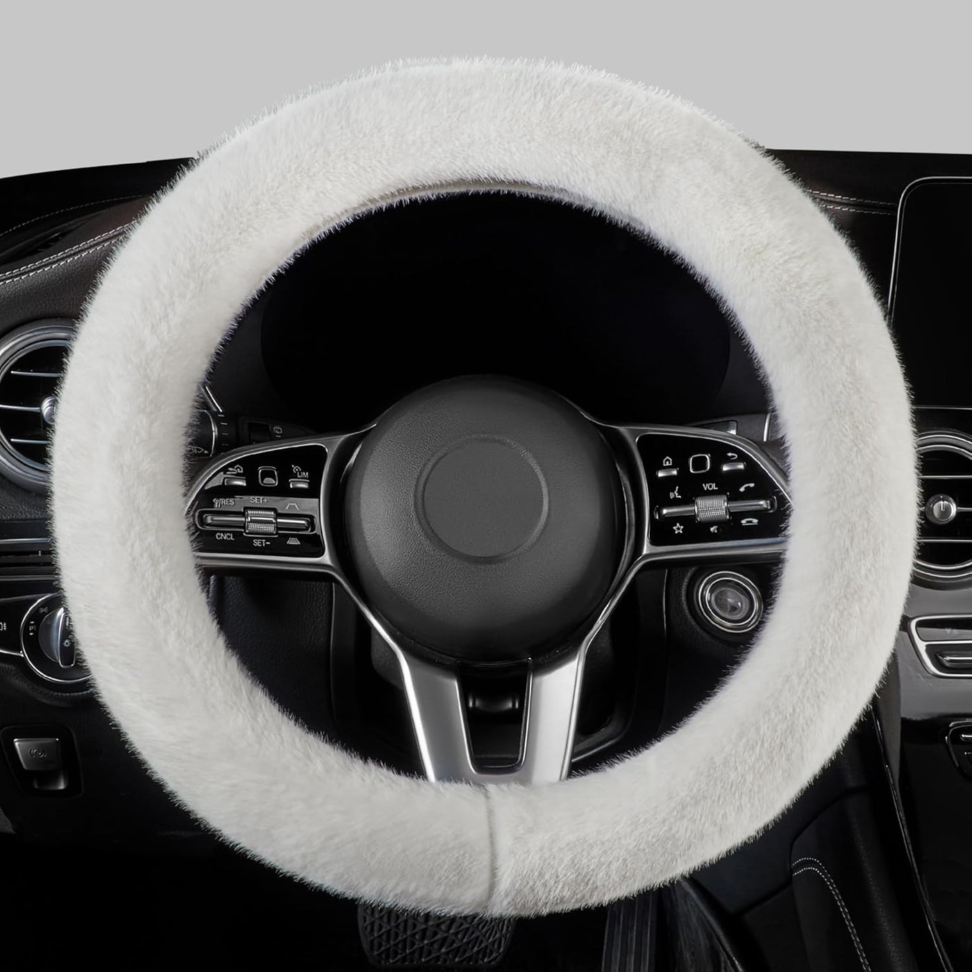 Premium Soft Plush Steering Wheel Cover