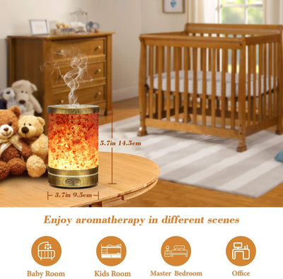Aromatherapy Diffuser Himalayan Pink Salt Crystal