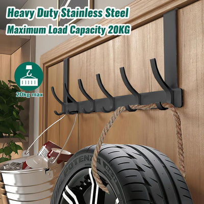 Over Door Hanger with 6 Hooks