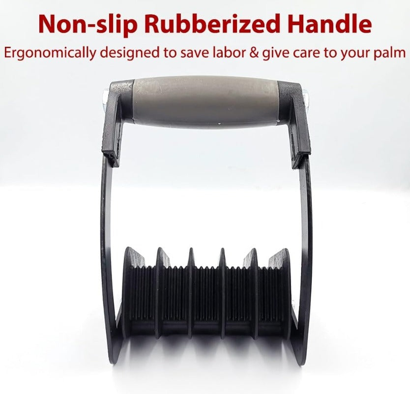 Ergonomic Plywood Carrier with Adjustable Clamp and Non-Slip Handle