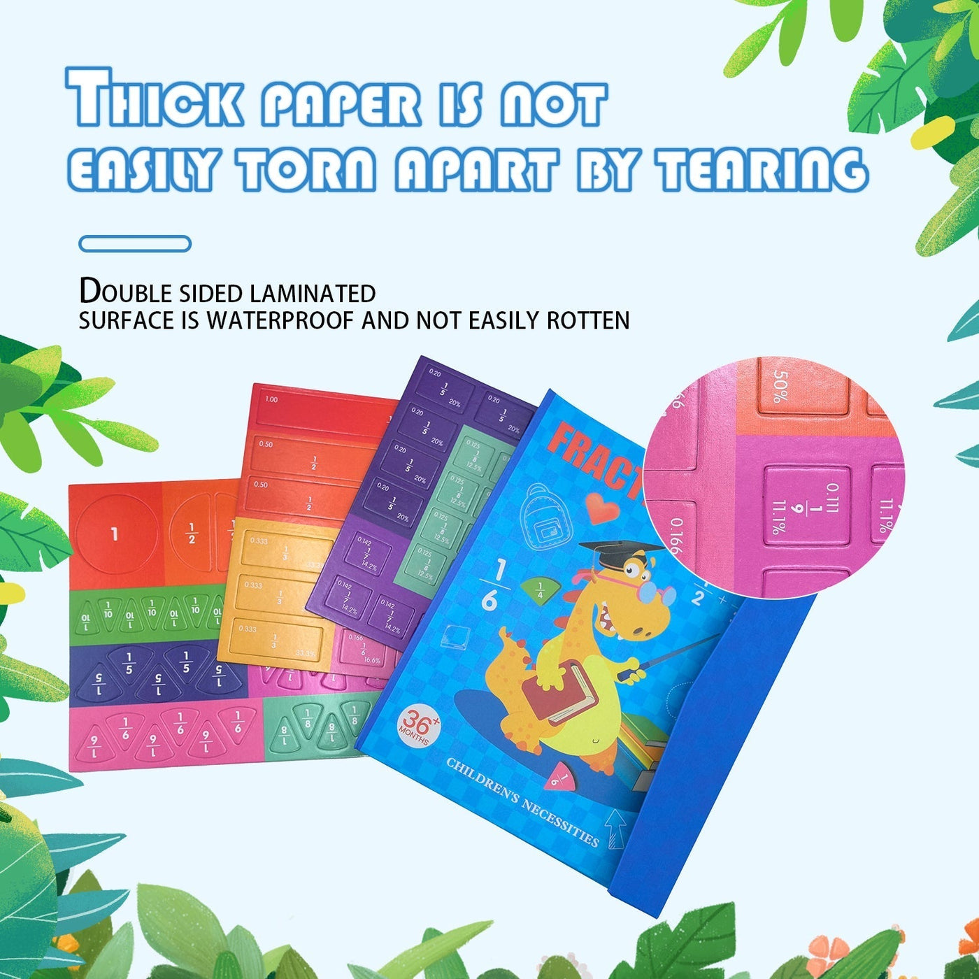 Magnet Montessori Fraction Puzzle