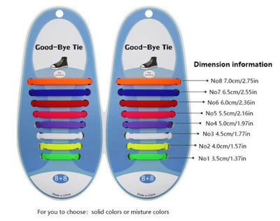 Elastic Silicone No-Tie Shoelaces