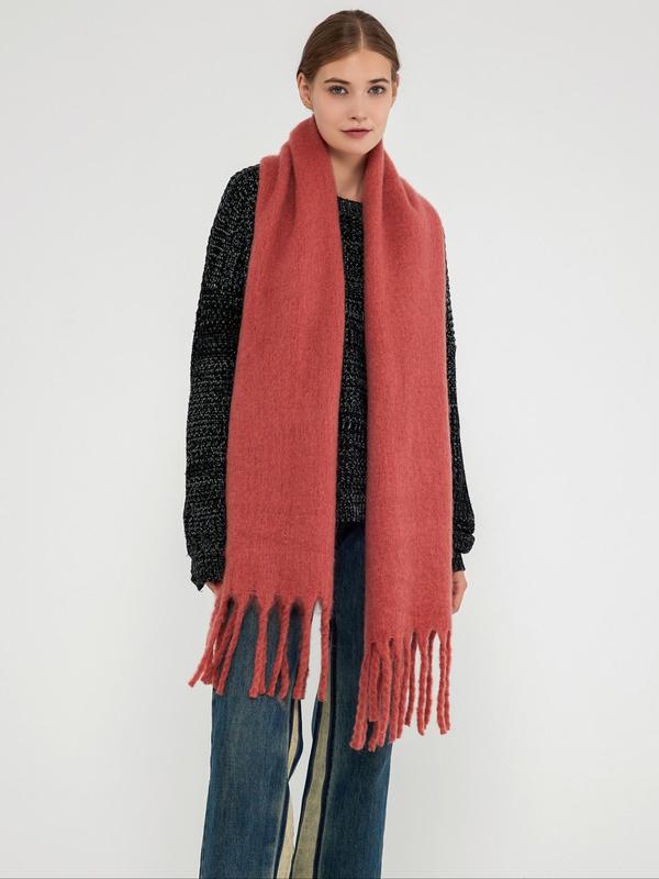 Fashionable thickened women's scarf