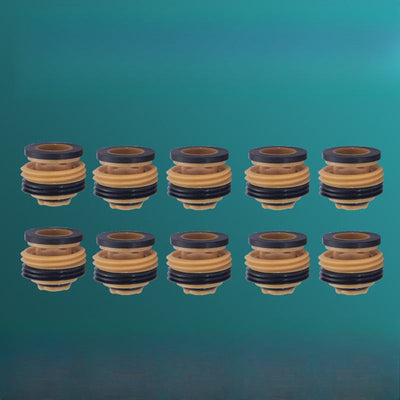 Universal 1/2" Auto-Seal Plug for Leak-Free Connections