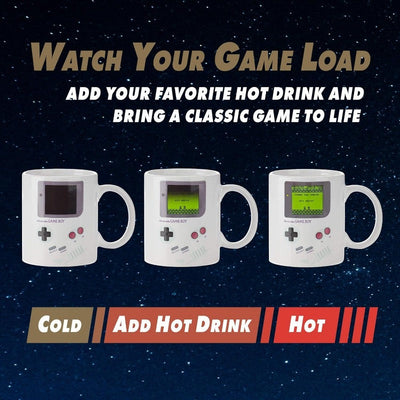 Retro Game Boy Heat-Change Mug
