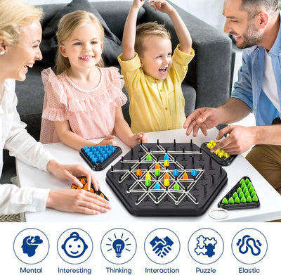 Chain Triangle Chess Game Triggle Board Game