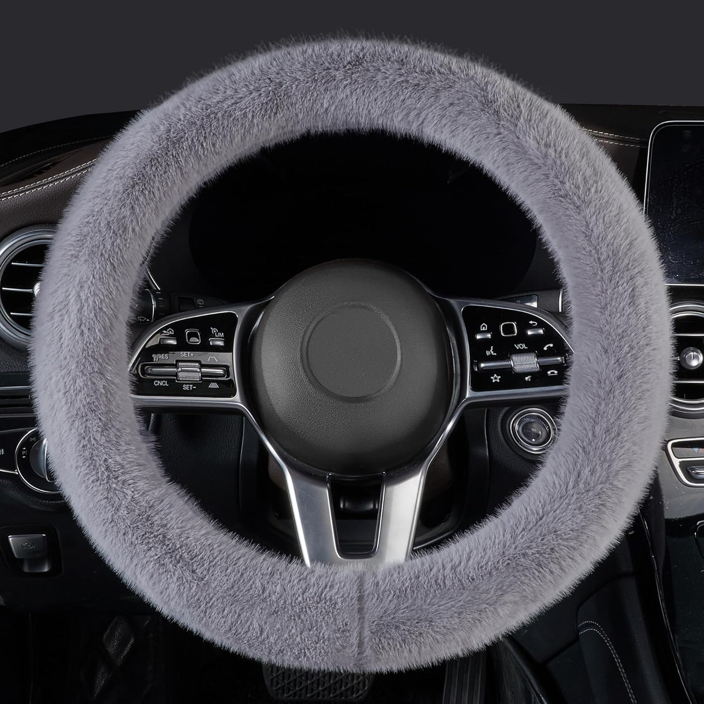 Premium Soft Plush Steering Wheel Cover