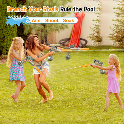 HydroBlitz Elite Electric Water Gun