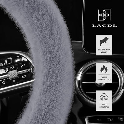Premium Soft Plush Steering Wheel Cover