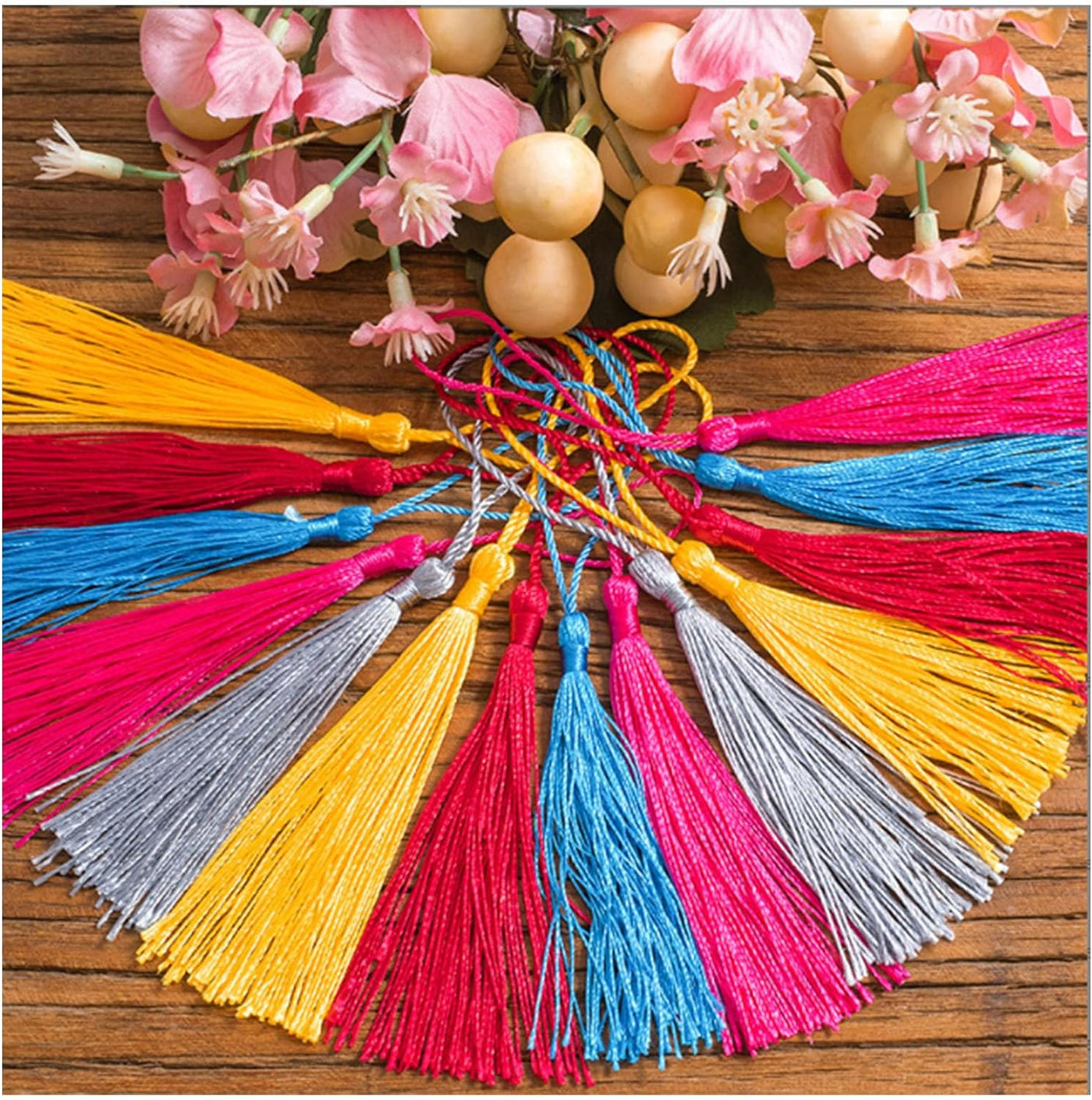 Woyuosn Transparent Dried Flower Bookmarks