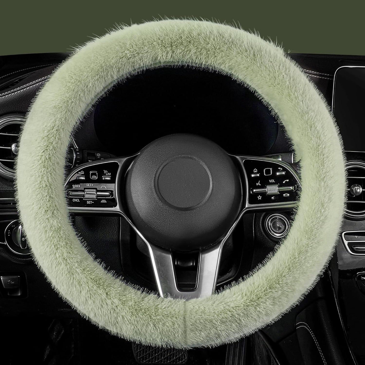 Premium Soft Plush Steering Wheel Cover