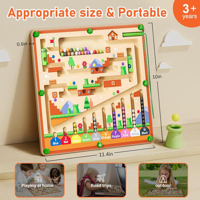 Magnetic Maze Adventure Toy
