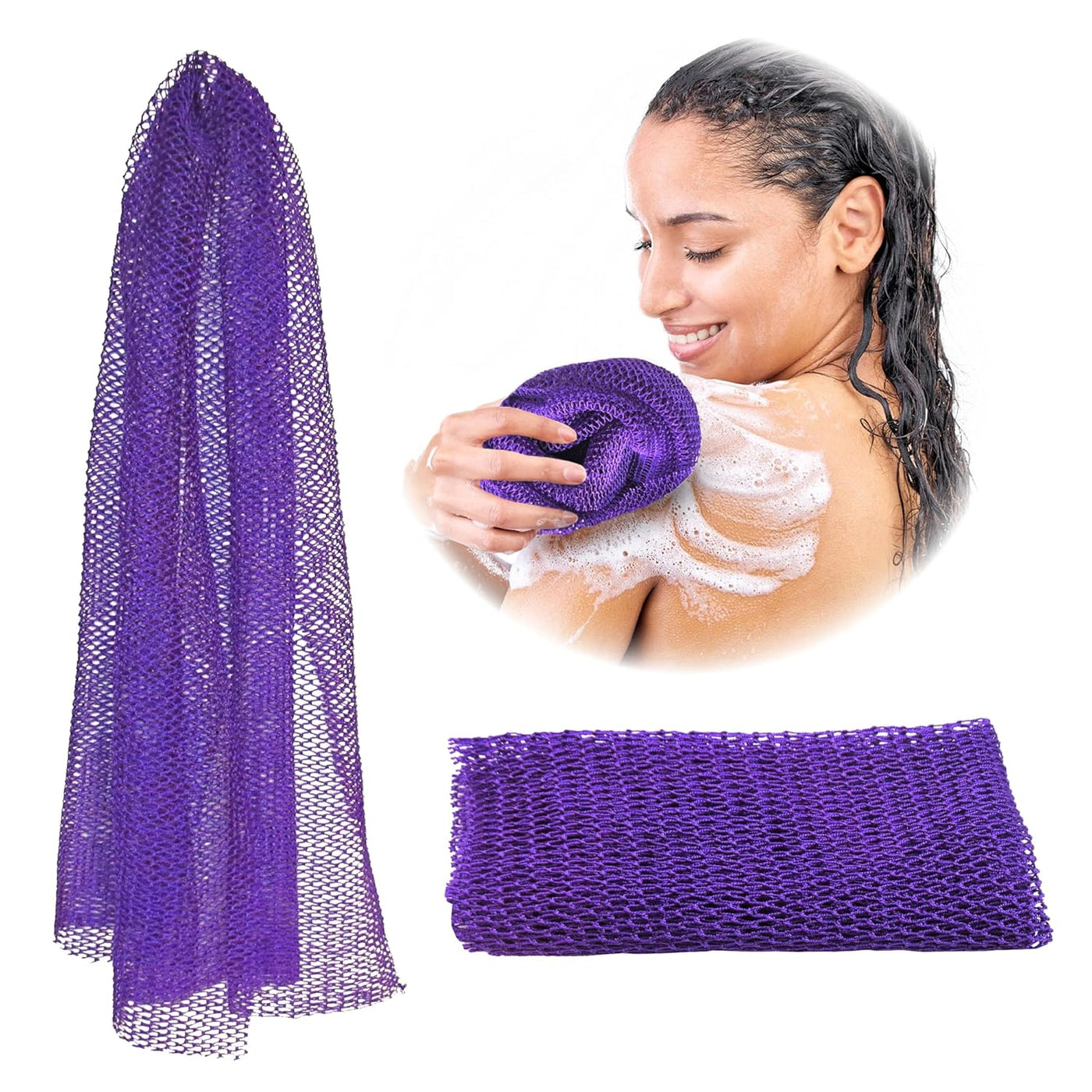 African Exfoliating Net Sponge