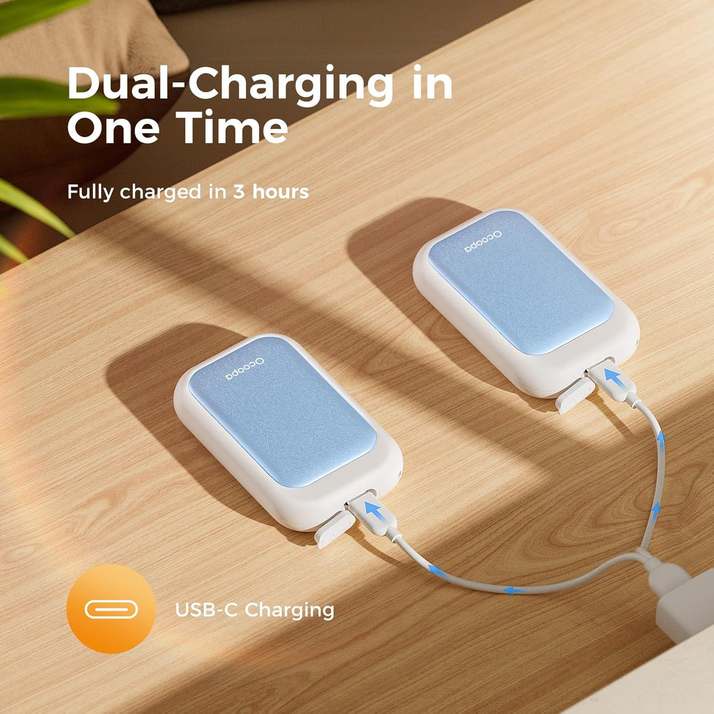 Ultra-Slim Magnetic Rechargeable Hand Warmer